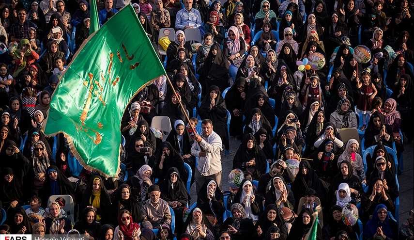 بالصور.. إحتفال عيد الغدير السبت في ساحة الامام الحسين (ع) في طهران