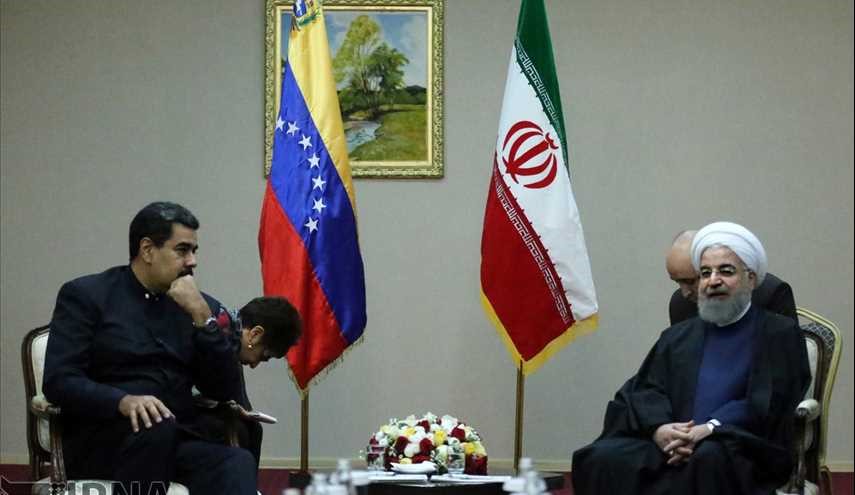 الرئیس روحانی یلتقی نظیره الفنزویلی