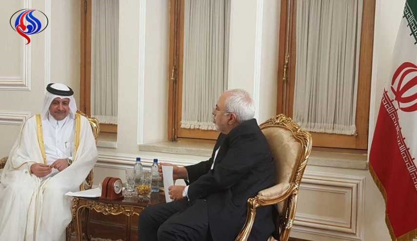 ظريف: نعارض اي ضغط او تهديد ضد الجيران من اي طرف كان