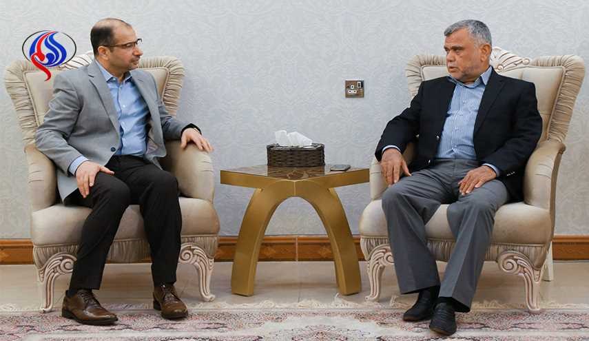 الجبوري والعامري يبحثان ابرز تطورات المشهدين السياسي والامني