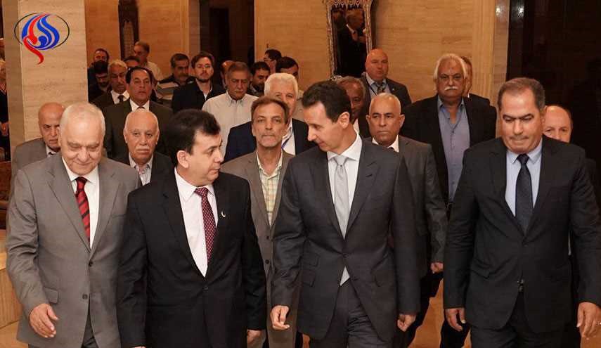 الاسد : سوريا تسير بخطى ثابتة نحو الانتصار