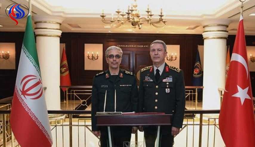 رئيسا الاركان الايراني والتركي: استفتاء كردستان تنفيذ لمشروع تقسيم المنطقة