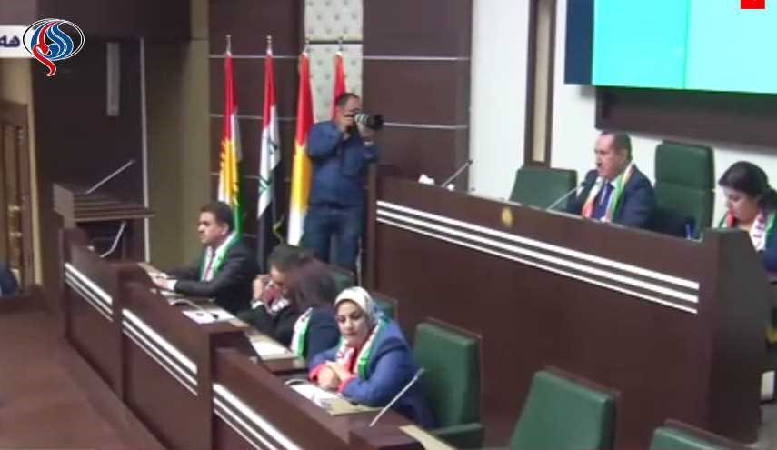 جلسة برلمان منطقة كردستان وسط مقاطعة حركة التغير والجماعة الإسلامية