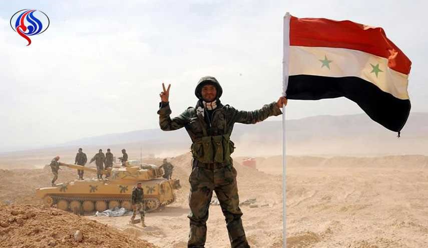استسلام مجموعة من الدواعش للجيش السوري في دير الزور