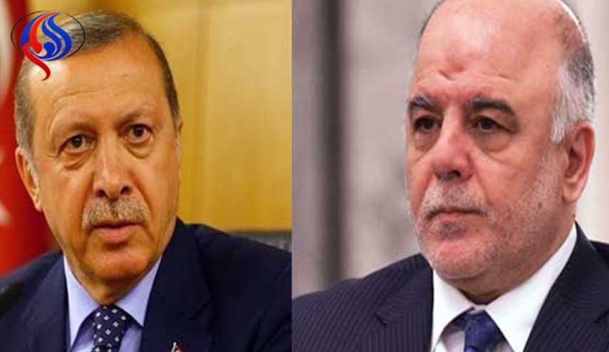 أردوغان يؤكد للعبادي رفضه اجراء الاستفتاء في 