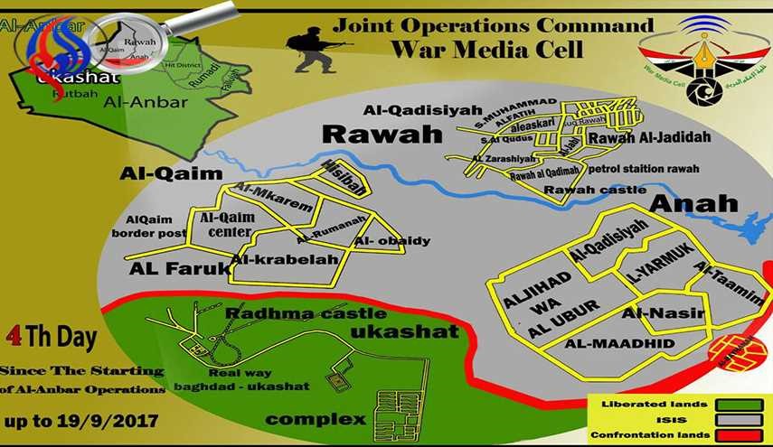 هذا ما تبقى من الانبار بعد تحرير منطقة عكاشات