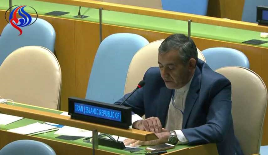 ایران ترد على كلمة نتنیاهو: الكيان الصهيوني يدعم الصراعات والحروب