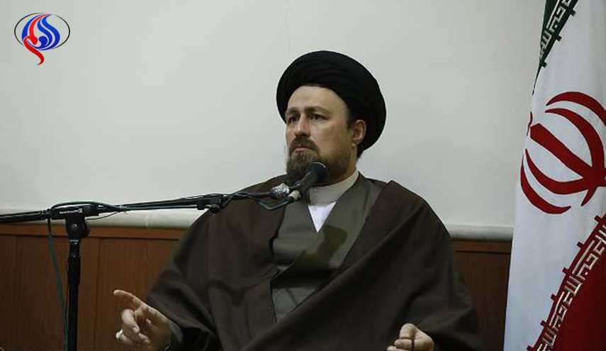 السيد حسن خميني: خطاب ترامب كان عاراً على الشعب الأميركي