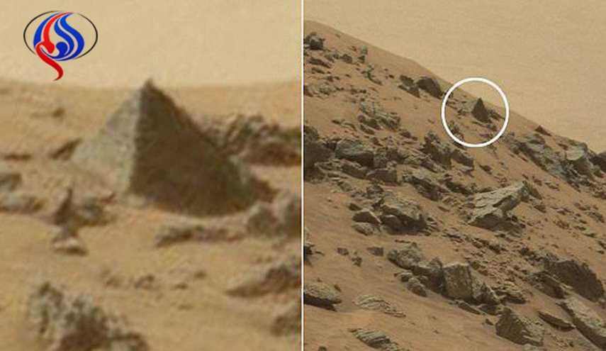 اكتشاف هرم على سطح المريخ شيدته 