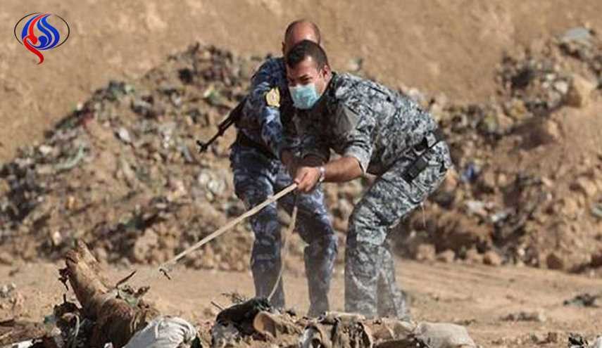 الحشد الشعبي يعثر على مقبرة تضم 40 