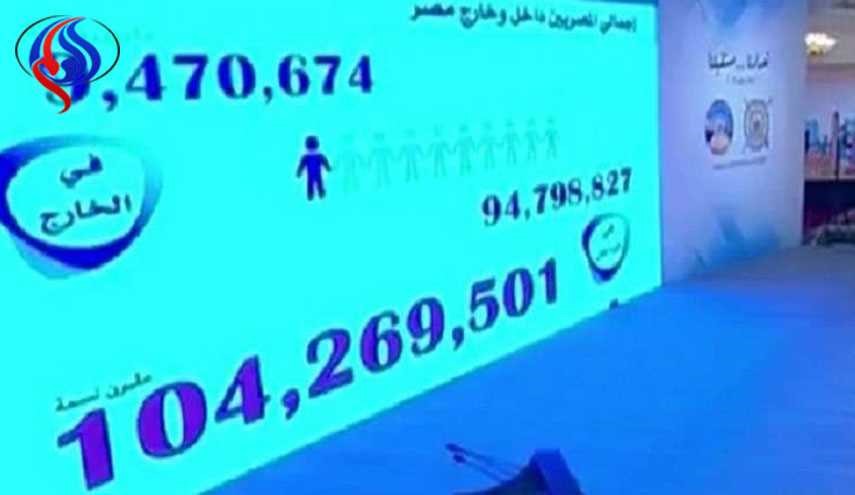 عدد سكان مصر تجاوز 100 مليون نسمة
