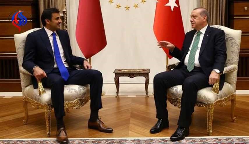 أردوغان وأمير قطر يبحثان العلاقات الثنائية ومستجدات المنطقة