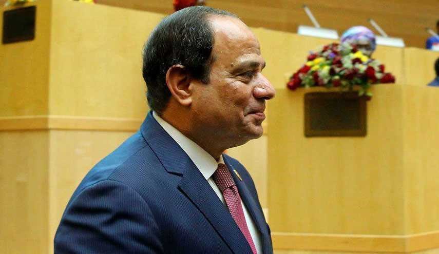 شاهد.. صور السيسي في شوارع غزة