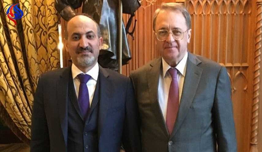 بوغدانوف يبحث مع الجربا تسوية الأزمة السورية