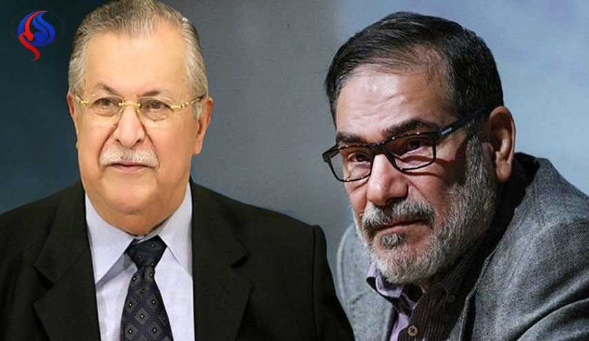 شمخاني معزيا بطالباني: فقدت رفيق نضال وصديقا قديما