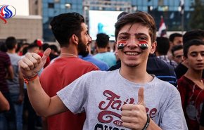 بالفيديو ..فرحة الجمهور السوري لحظة تحقيق هدف منتخبهم أمام استراليا 