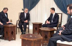 فيديو خاص: الاسد يلتقي احد اعمدة السياسة الخارجية في ايران