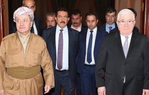 اجتماع بين معصوم وبارزاني في السليمانية