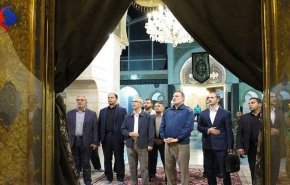 بالصور.. اللواء باقري يزور مقام السيدة رقيّة (ع) في دمشق