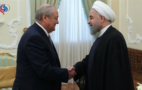 الرئيس روحاني: أمن دول المنطقة مترابط مع بعض