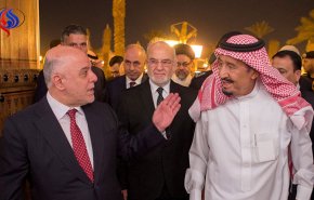 العبادي يدعو من السعودية لاغلاق المنافذ لمنع تسرب الارهاب للعراق