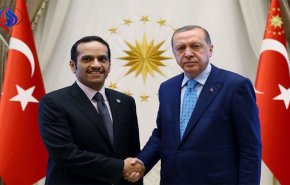 اردوغان يستقبل وزير الخارجية القطري بعيدا عن الاعلام 