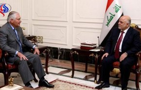 اتصال هاتفي من تيلرسون الى العبادي وآخر الى بارزاني