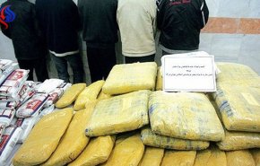 ضبط 600 كيلوغرام من المخدرات وسط ايران