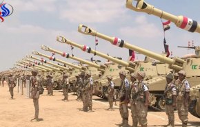 السيسي يتفقد الجيش الثالث