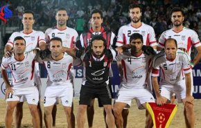 الكرة الشاطئية الايرانية تتاهل الي نصف نهائي كاس القارات
