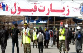 بالفيديو.. منفذ شلمجة يستقبل زوار الاربعين الاجانب 