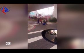 شاهد موقف بطولي .. زوجة تنقذ زوجها من هجوم مسلح 