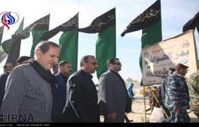 النائب الاول للرئيس الإيراني يشارك في مسيرات الاربعين
