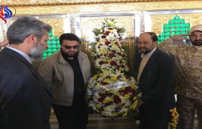 حزب الله أحيا يوم الشهيد باحتفال في مقام الموسوي في النبي شيت