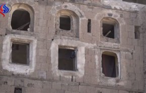 شاهد.. تدمير سعودي ممنهج لمحو المعالم التاريخية باليمن على الطريقة الداعشية