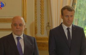 هذا ما دار بين العبادي وماكرون بشان العراق