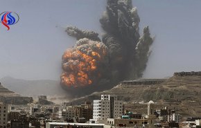 8 غارات لطيران تحالف العدوان على القصر الجمهوري بصنعاء