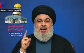 نصر الله: قرار ترامب وعد بلفور جديد وندعو لتسليح الفلسطينيين