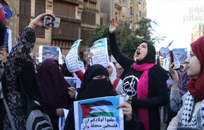بالصور.. مظاهرات ضد قرار ترامب بعد صلاة الجمعة بالأزهر