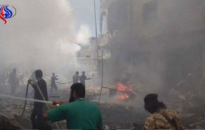 شهداء وجرحى بغارة سعودية استهدفت سوقاً بالحديدة