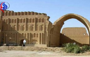 شاهد.. إيوان كسرى الذي تصدع ليلة مولد النبي (ص)!