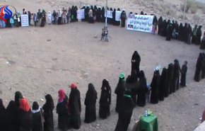 وقفة نسائية في اليمن تضامنا مع الشعب الفلسطيني