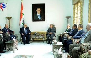 وفد شعبي وبرلماني مصري يزور دمشق