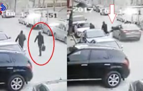 على طریقة افلام الاثارة... سرقة حقيبة مليئة بالذهب في الاردن!