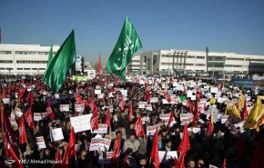 مسيرات مليونية تجوب شوارع ايران(فيديو+صور) 
