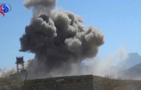العدوان السعودي يشن سلسلة غارات على صعدة باليمن