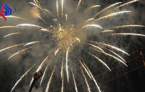 أكثر من 200 مصاب بالالعاب النارية في بغداد