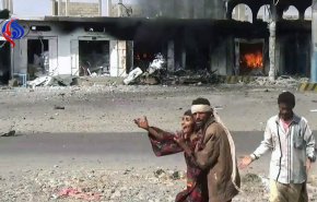 صور مأساوية لجرحى مجزرة السوق الشعبي بالحديدة