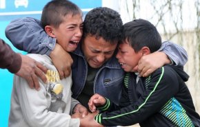 جماهير رام الله تشيع جثمان الشهيد الفتى التميمي