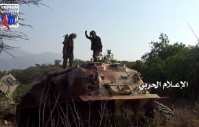 شاهد.. جولة لإعلام اليمن الحربي بجيزان بالعمق السعودي